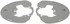 947-018 by DORMAN - Brake Dust Shield - 1 Pair