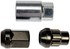 713-375Z by DORMAN - Hyper Black Acorn Wheel Nut Lock Set