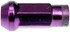 713-485J by DORMAN - Purple Open End Knurled Wheel Nuts