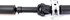 986-191 by DORMAN - Driveshaft Assembly - Rear