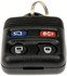 13799 by DORMAN - Keyless Entry Remote 4 Button