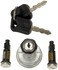 924-5533 by DORMAN - Ignition Switch Kit With Door Lock Cylinders And Ignition Cylinder