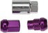 713-675J by DORMAN - Purple Acorn Wheel Nut Lock Set