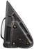 955-068 by DORMAN - Side View Mirror - Left, Manual Black