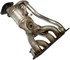 674-099 by DORMAN - Catalytic Converter with Integrated Exhaust Manifold