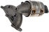 674-677 by DORMAN - Catalytic Converter with Integrated Exhaust Manifold