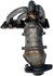 673-028 by DORMAN - Catalytic Converter with Integrated Exhaust Manifold