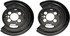 924-235 by DORMAN - Brake Dust Shield - 1 Pair