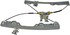 749-554 by DORMAN - Power Window Regulator (Regulator Only)