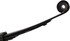 97-440 by DORMAN - Suspension Leaf Spring - Front, 4 Leaf, without Bushing, Black, Steel