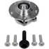 950-007 by DORMAN - Pre-Pressed Hub Assembly - Front