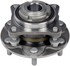 950-004 by DORMAN - Pre-Pressed Hub Assembly - Front