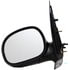 Dorman 955-002 Door Mirror Side View Mirror - Left, Power, Non-Heated, No Signal, Black