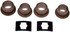 703-265 by DORMAN - Door Hinge Pin And Bushing Kit - 2 Pins, 4 Bushings, 2 Clips