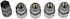 611-122FK by DORMAN - Wheel Nut Kit 1/2-20 Dometop - 3/4 In. Hex, 1-5/16 In. Length With Lock