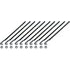 Dorman 390-015 Battery Hold Down Bolt 5/16-18 In. X 8-3/4 In. X 2-1/4 In. Battery Hold Down Bolt