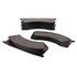 KITD769AM by MERITOR - Disc Brake Pad Set - 3.48" Height, 0.25" Thickness, 9.45" Width, Quadraulic, FMSI D769, MA704