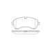 Meritor MMD1268 Disc Brake Pad Set Disc Brake Pad Set