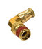 TR14SEF18 by TORQUE PARTS - Male Elbow Fitting - Brass, Push To Connect, 1/4" OD x 1/8" ID