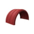 Minimizer pm2481r Fender One Piece Single Axle Fender Red