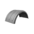 pm2261dps by MINIMIZER - Dual Fender for 22.5 Tire Diamond Plate Silver