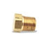 6103 by VELVAC - Inverted Flare Fitting, Nut, Brass, 3/16", 3/8"-24 Straight Thread