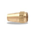 14106 by VELVAC - SAE 45° Flare Fitting, Long Nut, Brass, 3/8", 5/8"-18 Thread