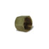 Velvac 14216 Flare Fitting SAE 45° Flare Fitting, Cap Nut, Brass, 3/8", 5/8"-18 Thread
