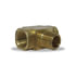 Velvac 16017 Pipe Fitting Pipe Fitting, Male Branch Tee, Brass, 1/2"