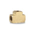 Velvac 16003 Pipe Fitting Pipe Fitting, Pipe Tee, Brass, 3/8"