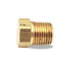 17051 by VELVAC - Pipe Fitting, Hex Head Plug, Brass, 1/8"
