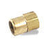 Velvac 17089 Pipe Fitting Pipe Fitting, Reducer Coupling, Brass, 1/2" x 1/4"