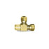 Velvac 17142 Air Brake Fitting Nylon Air Brake Tube Fitting, Tee Thread Run, 1/4" x 1/8"