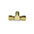 Velvac 17286 Air Brake Fitting Nylon Air Brake Tube Fitting, Tee Thread Branch, 1/2" x 3/8"