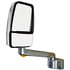 Velvac 714727 Door Mirror 2030 Series Door Mirror - Chrome, 12" Radius Base, 10" Lighted Arm, Deluxe Head, Driver Side