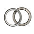 12Y46250 by TIMKEN - Commercial Vehicle Leather Seal with Severe Duty Wear Ring