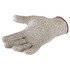 64923 by JJ KELLER - Safegear™ Gloves, Uncoated, Cut Level A5, White/Black, XL, Pair