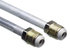 A45004-2406 by GATES - Aluminum Air Conditioning Tubing - Male SAE (Assembly Fabrication)