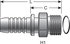 G20225-1012 by GATES - Hydraulic Coupling/Adapter - Male Flat-Face O-Ring (GlobalSpiral)