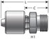 G21715-2038 by GATES - 1 1/4" Special 1-Piece Coupling-Male DIN 24 Cone-Heavy Series (GlobalSpiral)