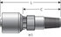 G25101-0604 by GATES - Hydraulic Coupling/Adapter - Male Pipe Long Nose (MegaCrimp)