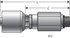 G25121-0404X by GATES - Hydraulic Coupling/Adapter - Male O-Ring Boss Swivel (MegaCrimp)