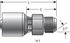 G25165-0506 by GATES - Hydraulic Coupling/Adapter - Male JIC 37 Flare (MegaCrimp)