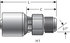 G25165-1614 by GATES - Hydraulic Coupling/Adapter - Male JIC 37 Flare (MegaCrimp)