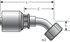 G25175-0810X by GATES - Hydraulic Coupling/Adapter- Female JIC 37 Flare Swivel- 45 Bent Tube (MegaCrimp)