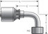 G25179-1620 by GATES - Hydraulic Coupling/Adapter- Female JIC 37 Flare Swivel- 90 Bent Tube (MegaCrimp)