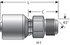 G25195-0404 by GATES - Hydraulic Coupling/Adapter - Male SAE 45 Flare (MegaCrimp)