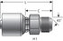G25195-0810 by GATES - Hydraulic Coupling/Adapter - Male SAE 45 Flare (MegaCrimp)