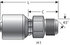 G25195-1212X by GATES - Hydraulic Coupling/Adapter - Male SAE 45 Flare (MegaCrimp)