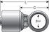 G25564-0606 by GATES - Hydraulic Coupling/Adapter - US Banjo (MegaCrimp)